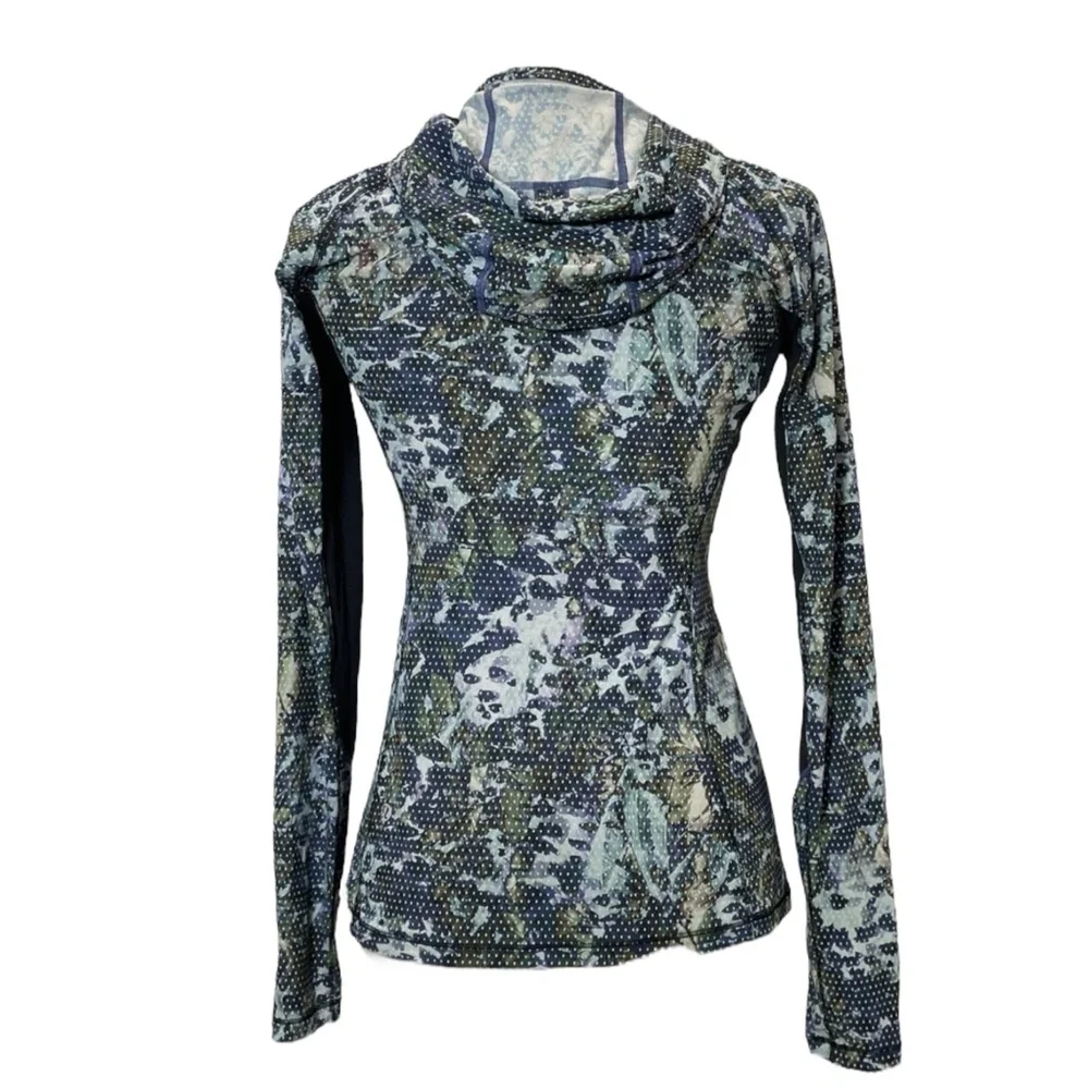 LULULEMON Runbeam Hoodie Floral Sport in Multicolors Size 2 or 4 — Older Style